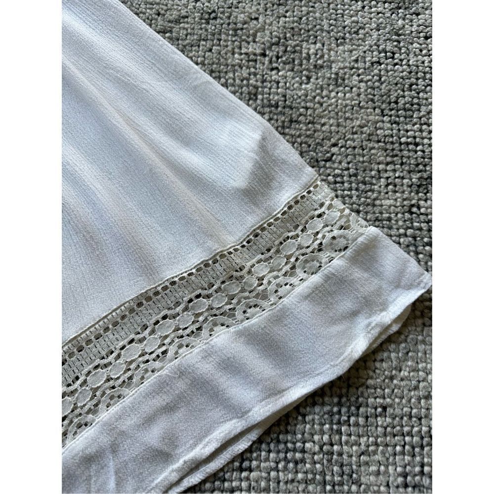 H&M White Crochet Swimsuit Tunic Coverup - Picture 5 of 6
